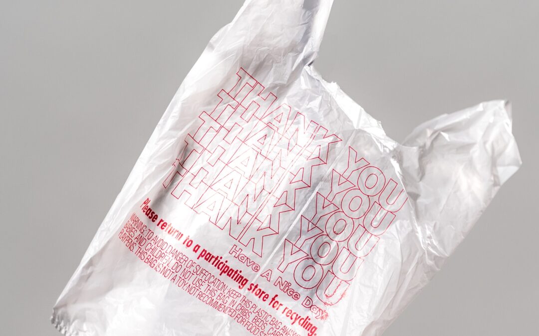 Originally, plastic bags were created to help save the planet
